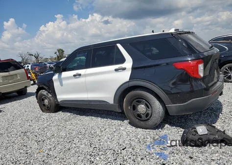 2021 Ford Explorer Police Interceptor из США, поврежденный, VIN 1FM5K8AB5MGA42753